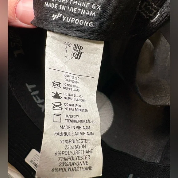 NWT Travis Mathew Sand Barred Adjustable Hat - Heather Charcoal - Picture 7 of 11